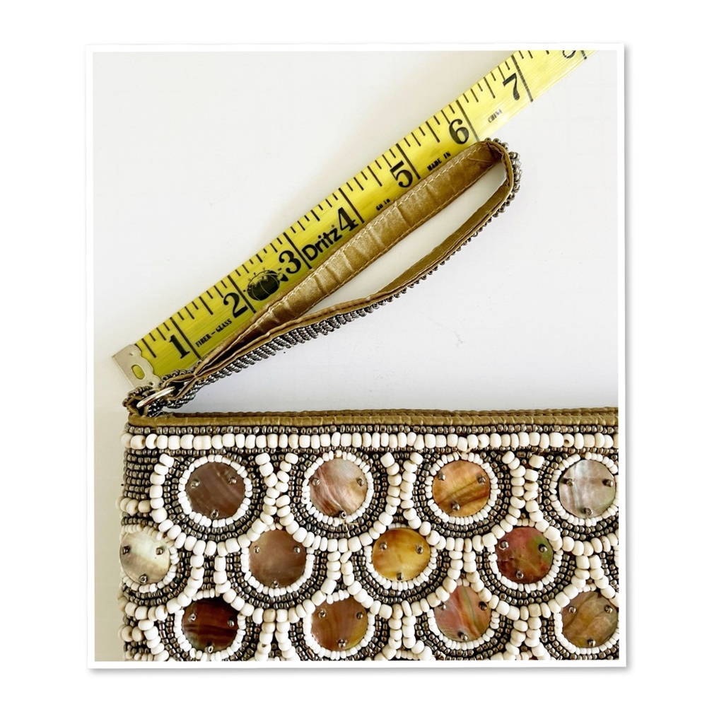 Shell Beaded Clutch - Picture 4 of 13